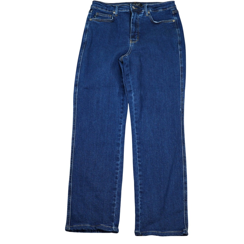 Judy Blue Jeans Women 11/30 Blue JB85575DK Straight Leg Dark Wash Normcore